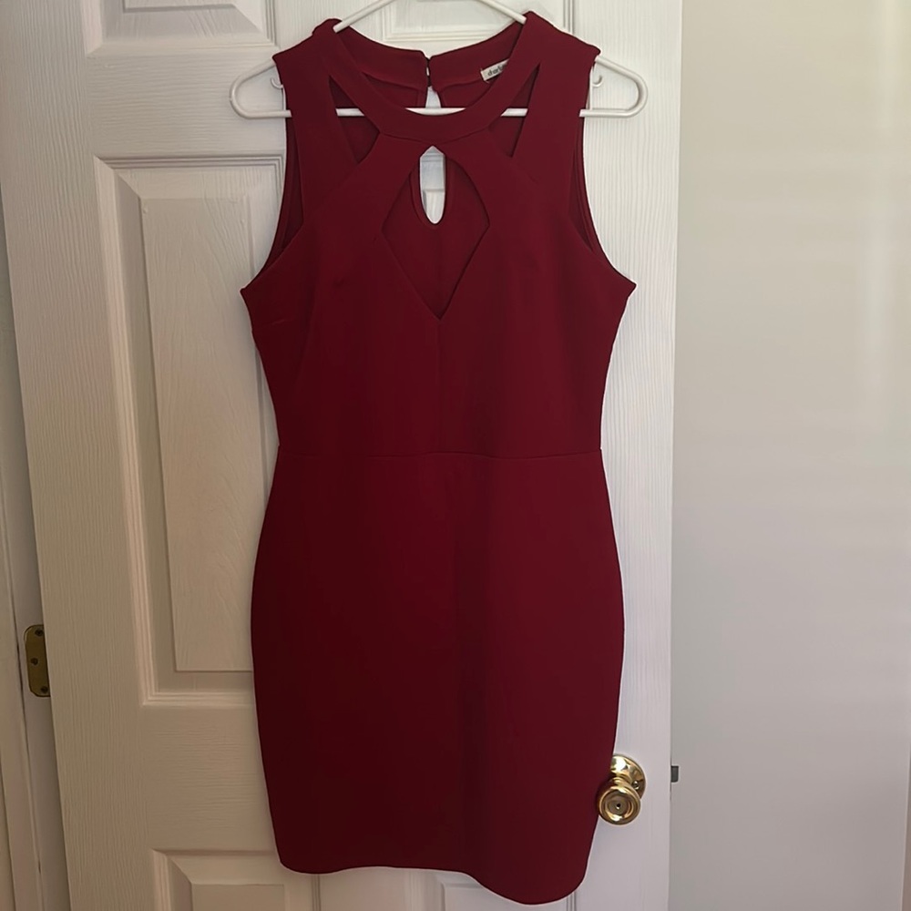 Red dress